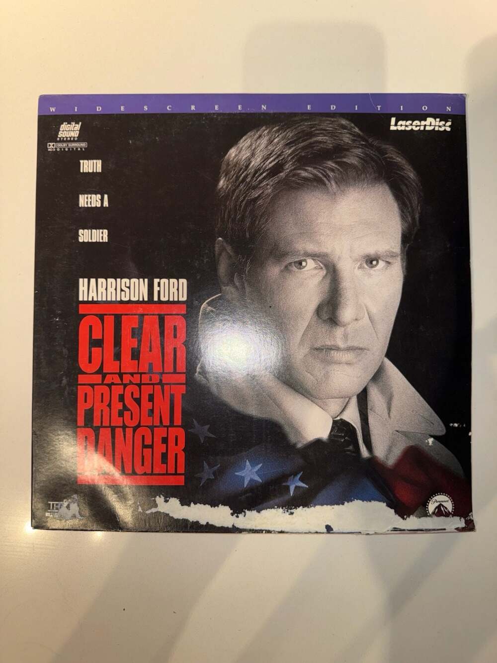 Clear and Present Danger LaserDisc Widescreen Edition